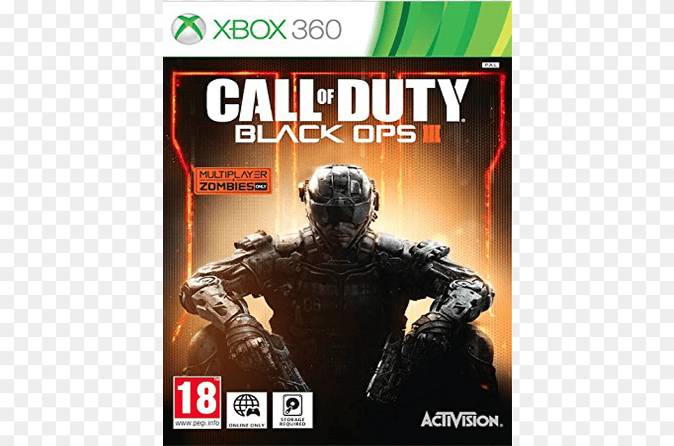 Black Ops Zombie Xbox, Advertisement, Adult, Male, Man Png Image