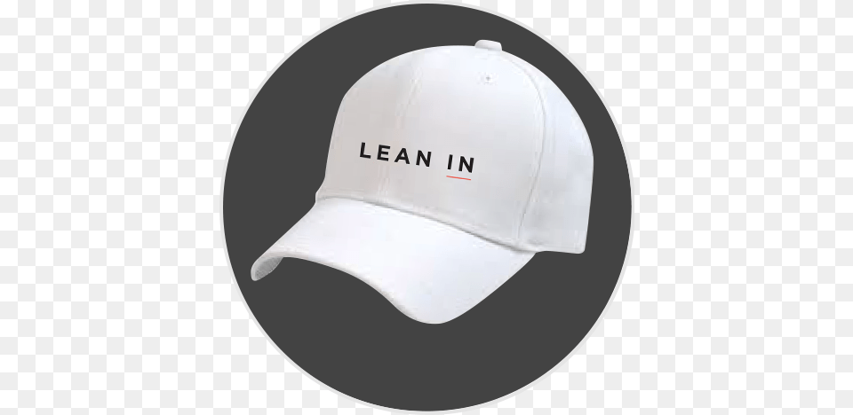 Black Or White Cap With Lean In Logo Logo, Baseball Cap, Clothing, Hat, Hardhat Png