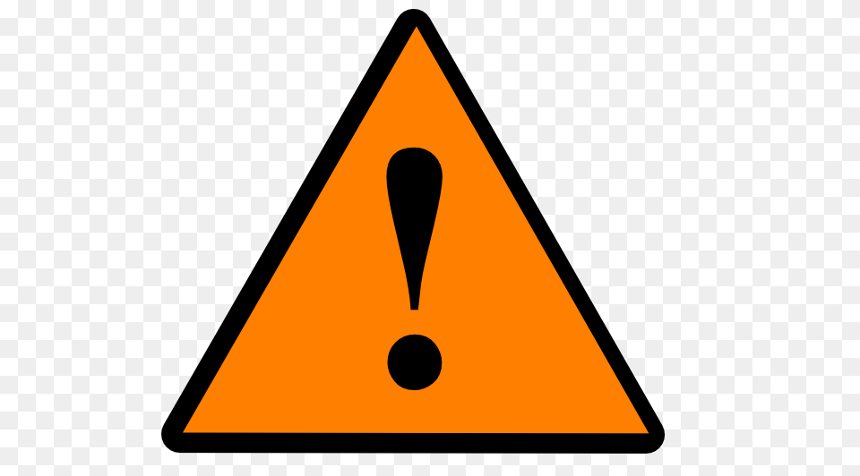 Black Orange Black Warning Clip Art For Web, Triangle, Sign, Symbol Free Png Download