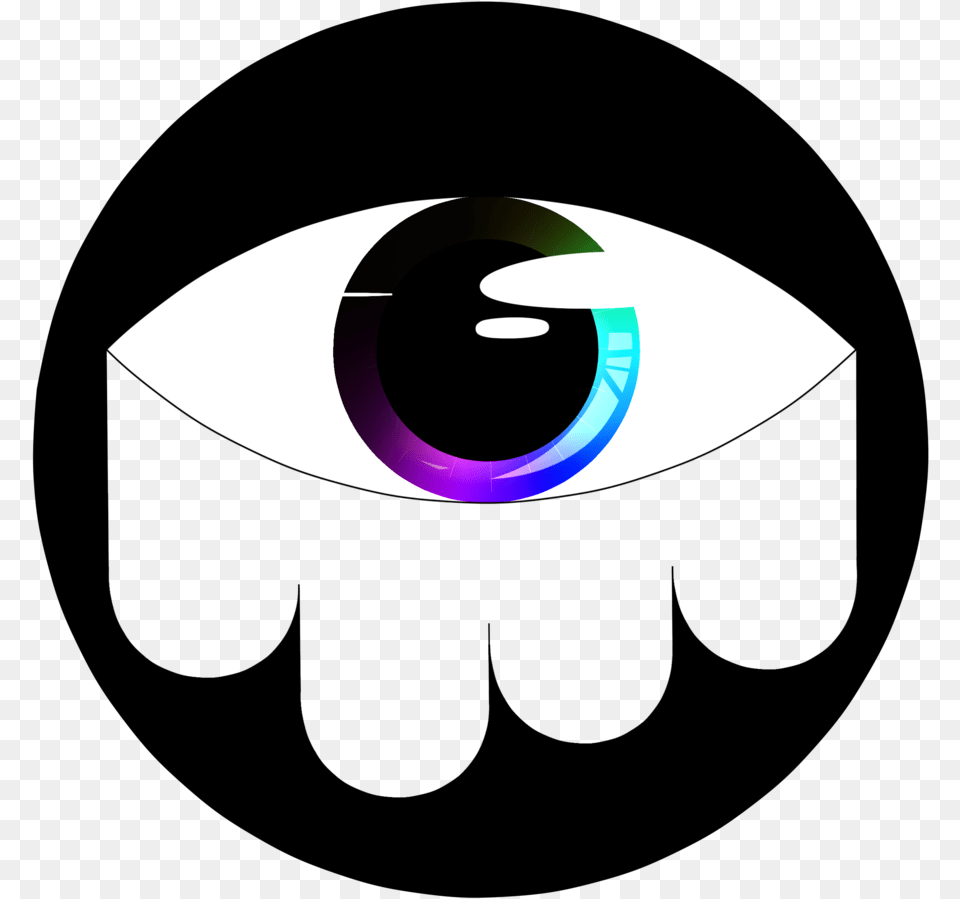 Black Out White Eye Drip Trazpsykmwblwnpng Circle, Logo, Astronomy, Moon, Nature Free Transparent Png