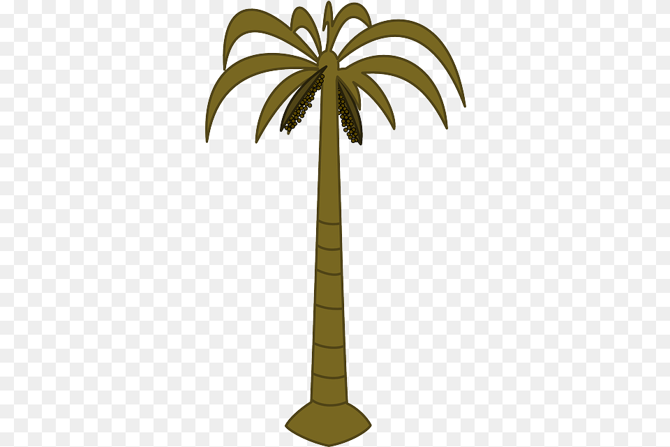 Black Outline Drawing Silhouette Palm Tree White, Palm Tree, Plant, Cross, Symbol Png Image