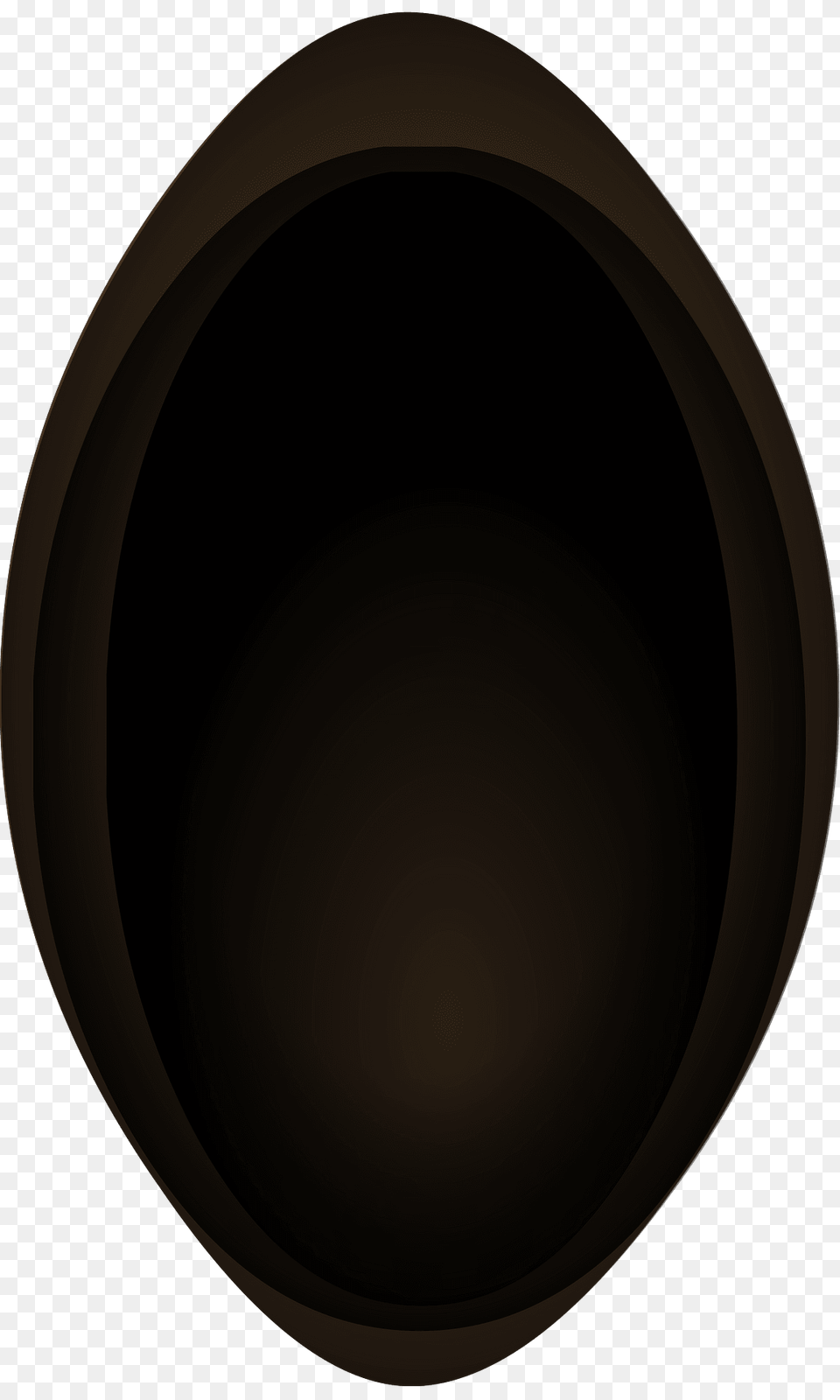 Black Oval Clipart, Sphere, Bowl Png Image