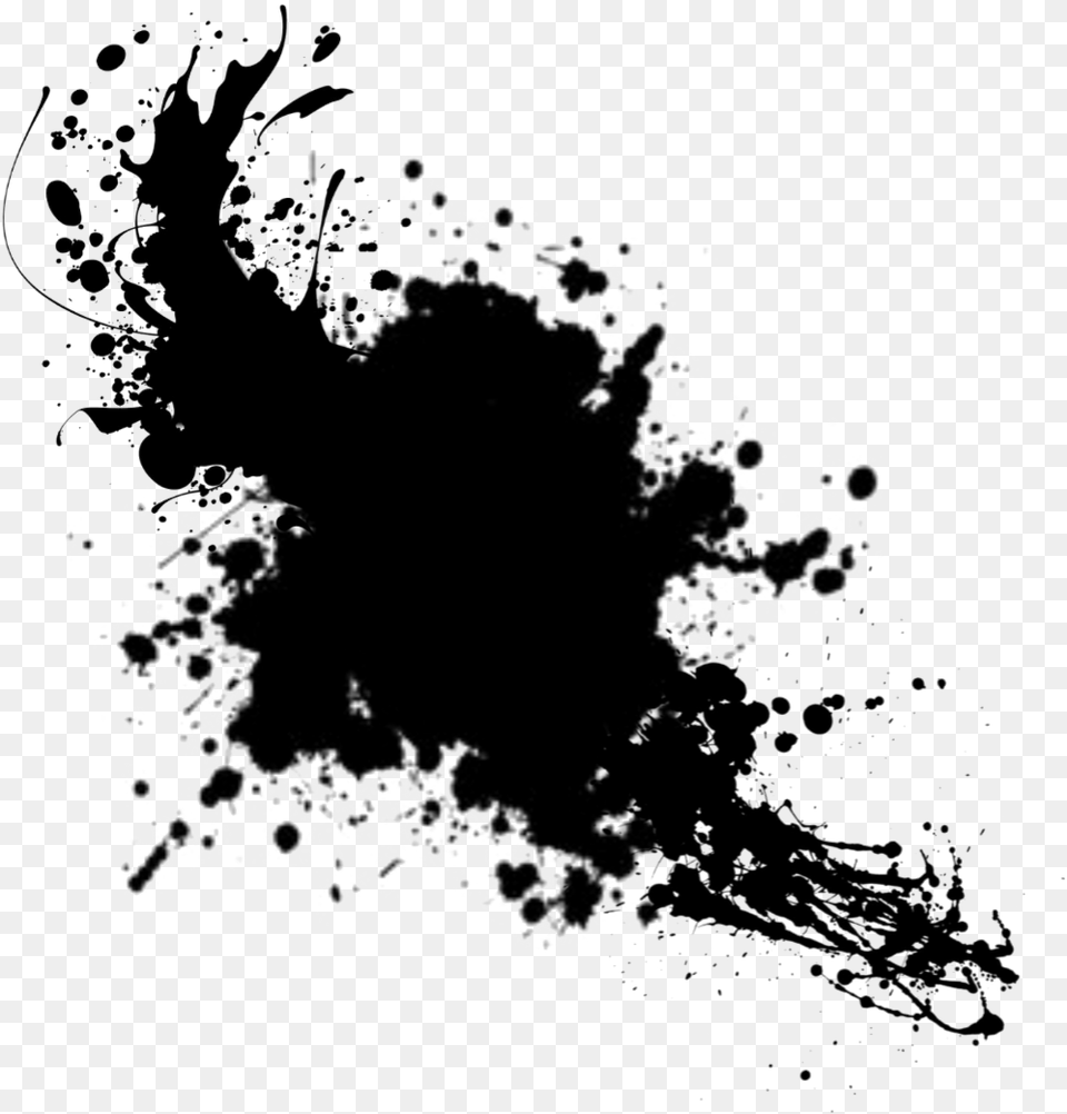 Black Paint Splatter, Art, Graphics, Stain, Pattern Free Transparent Png