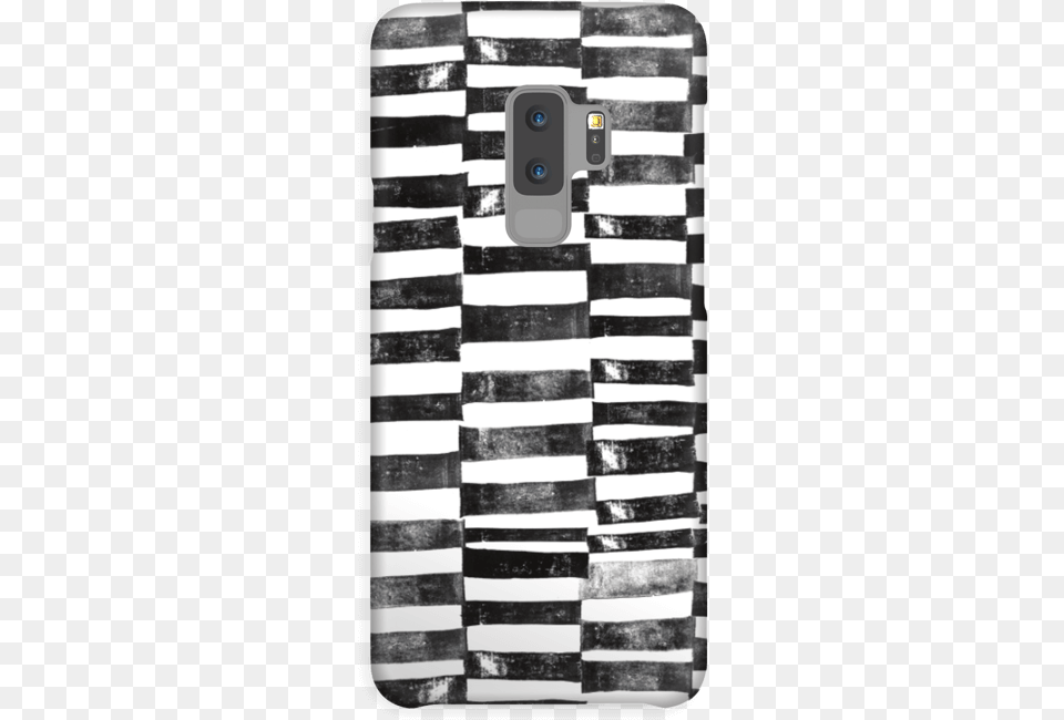 Black Painted Lines Case Galaxy S9 Plus Mobile Phone, Home Decor, Electronics, Mobile Phone Free Png Download