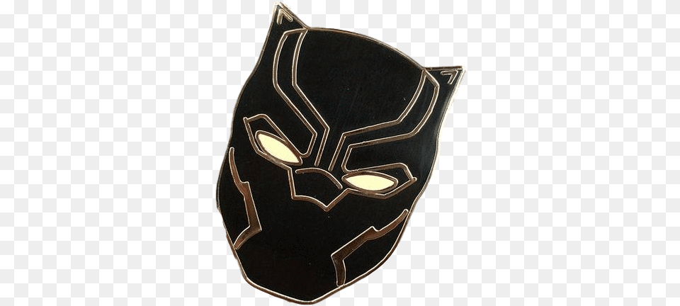 Black Panther Badge Brooch, Mask Png