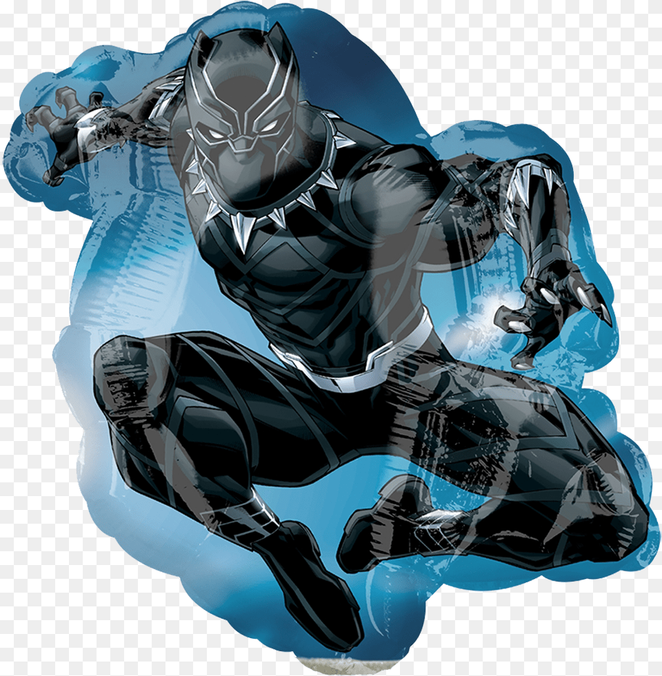 Black Panther Balloons, Adult, Male, Man, Person Png Image