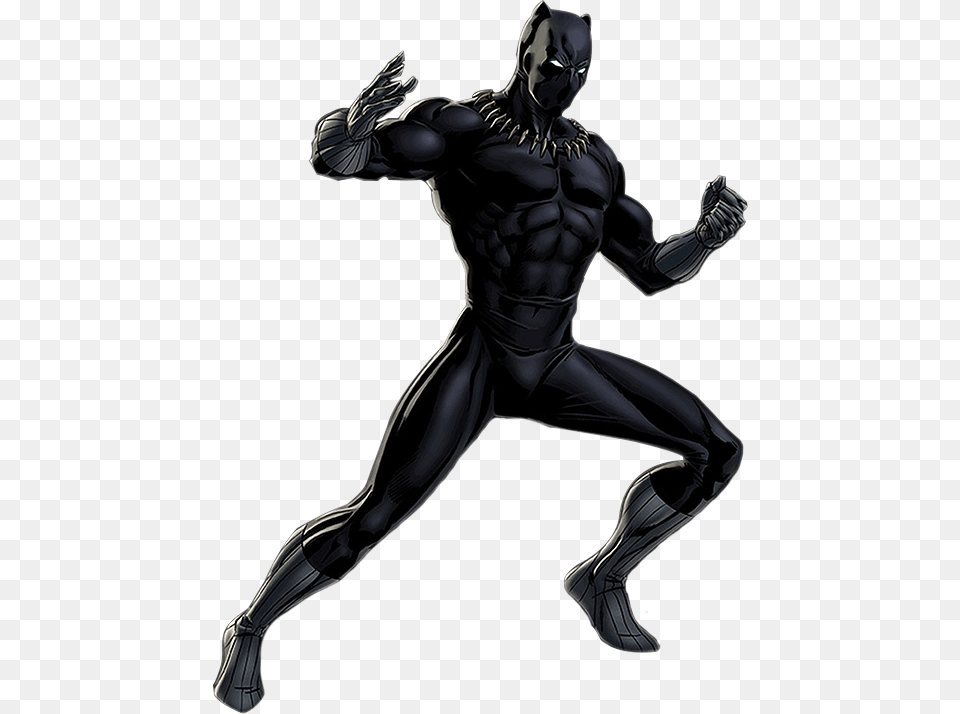 Black Panther Black Panther Superhero Cartoon, Adult, Male, Man, Person Free Png