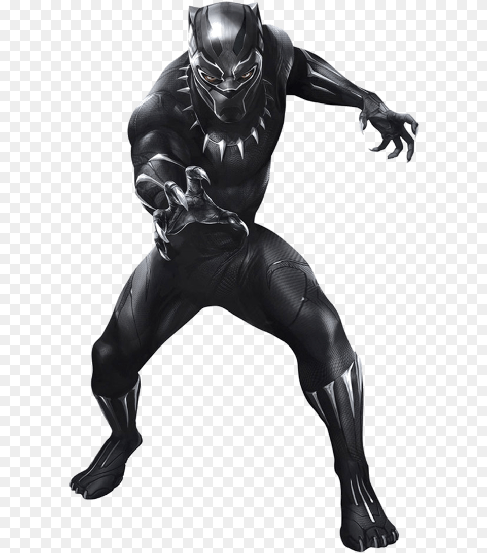 Black Panther Characters Black Panther, Adult, Person, Man, Male Free Png