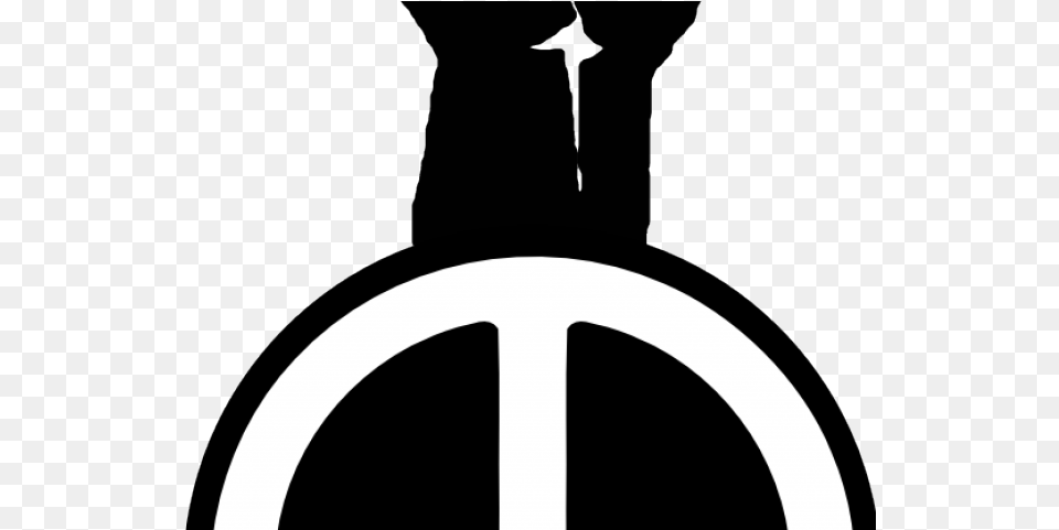 Black Panther Clipart Fist Black Power Peace Fist, Symbol, Sign Png