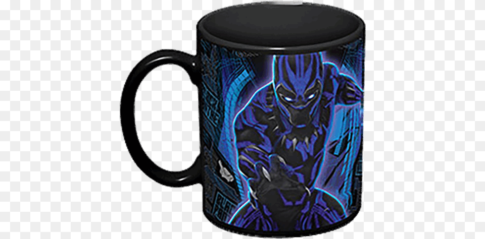 Black Panther Coffee Mug, Beverage, Coffee Cup, Cup Free Transparent Png