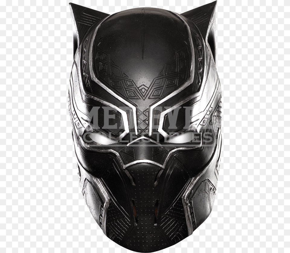 Black Panther Latex Mask, Crash Helmet, Helmet, Aircraft, Airplane Png