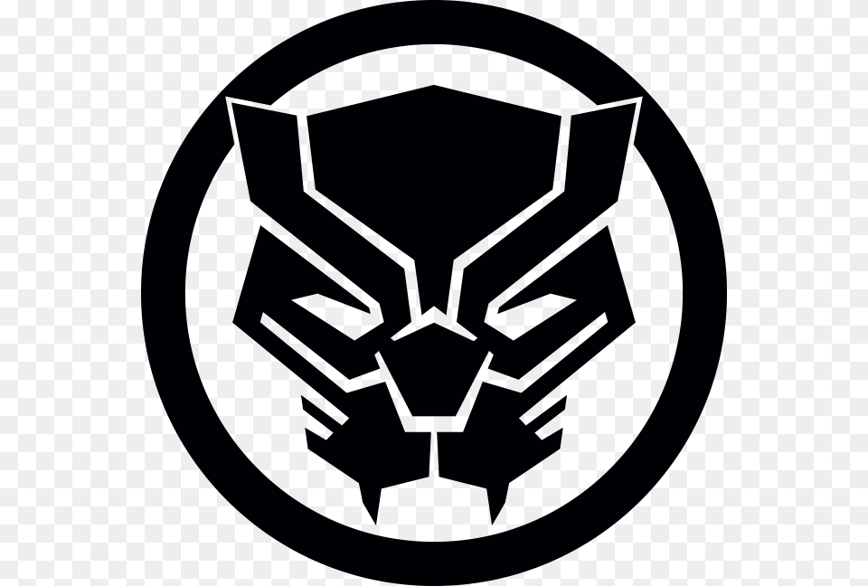 Black Panther Logo, Emblem, Symbol, Ammunition, Grenade Free Png Download