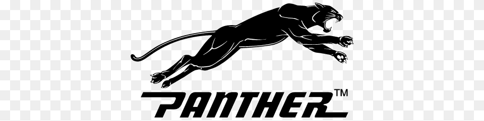 Black Panther Logo, Animal, Mammal, Wildlife, Stencil Free Png