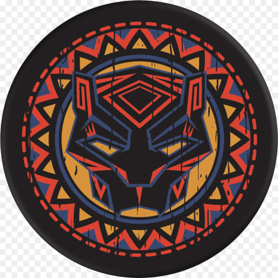 Black Panther Logo Marvel Black Panther Pattern, Emblem, Symbol, Toy, Frisbee Free Png
