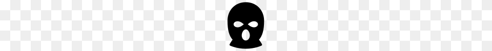 Black Panther Mask Icon, Gray Png