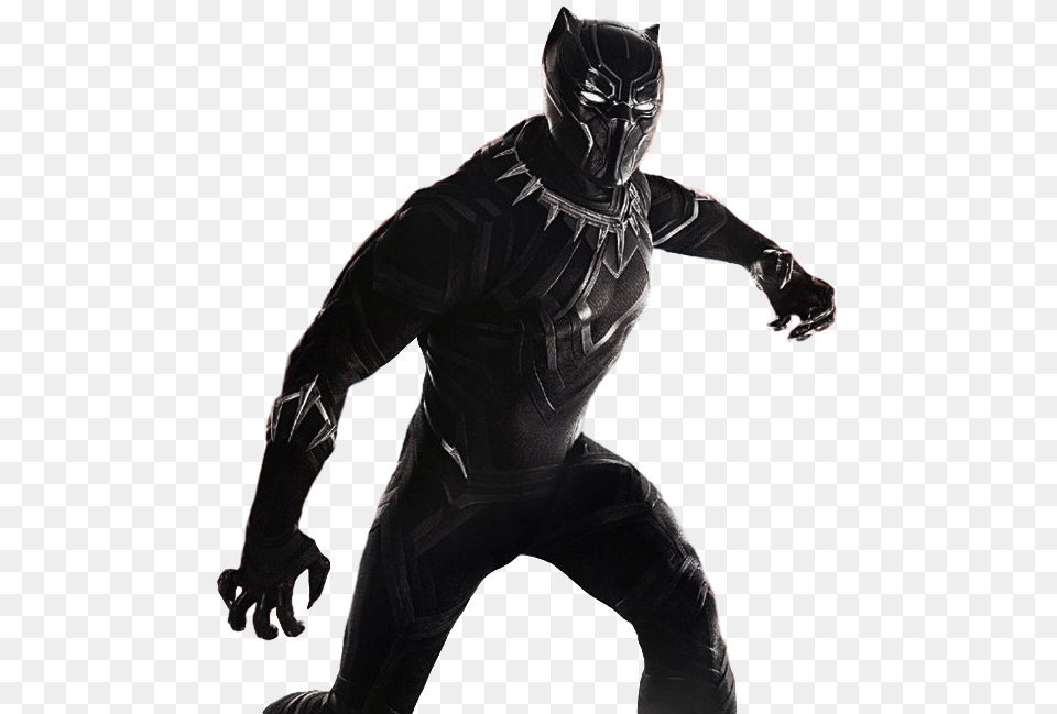 Black Panther No Background, Adult, Male, Man, Person Free Png