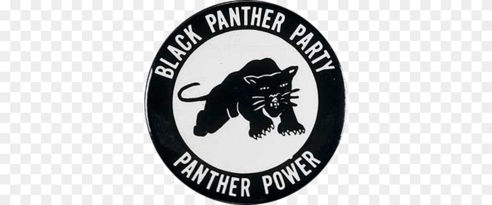 Black Panther Party Logo, Animal, Bear, Emblem, Mammal Png Image