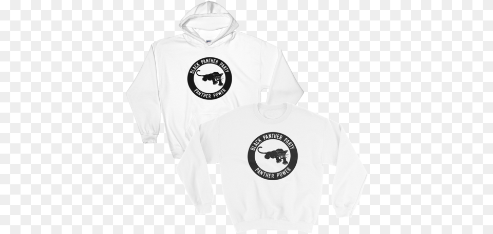 Black Panther Party Original Logo Sweatshirt Festa Do Peo De Barretos, Clothing, Hoodie, Knitwear, Sweater Png