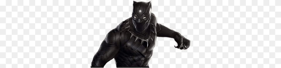 Black Panther Ready To Strike La Panthere Noir Film, Adult, Male, Man, Person Free Png