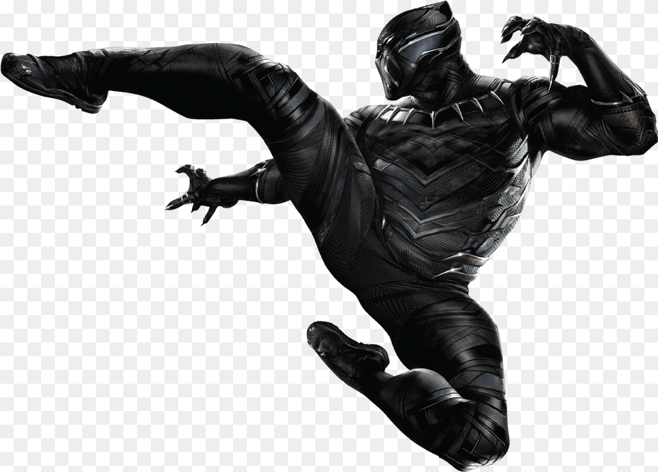 Black Panther T Chaka Marvel Cinematic Universe Wakanda Marvel Black Panther Clipart, Adult, Male, Man, Person Free Png Download