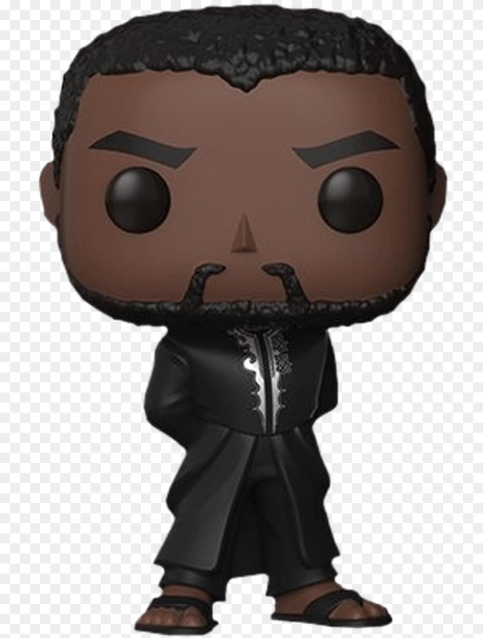 Black Panther T Challa Black Panther Funko, Person, Face, Head Free Png Download