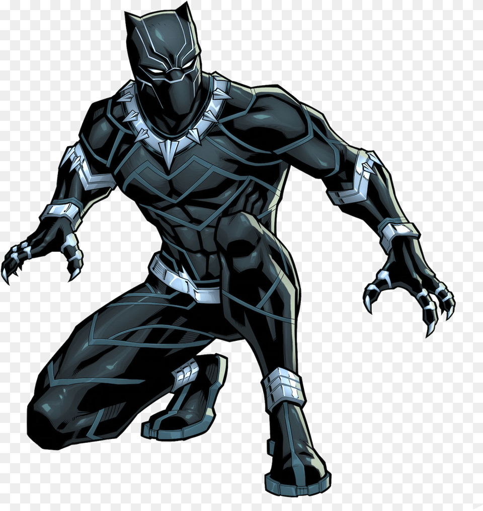 Black Panther Background Black Panther Cartoon Characters, Adult, Male, Man, Person Free Transparent Png