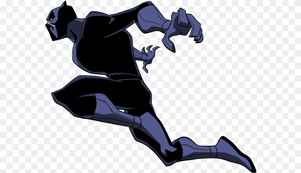 Black Panther Vector Black Panther Avengers Animated Series, Art Free Transparent Png