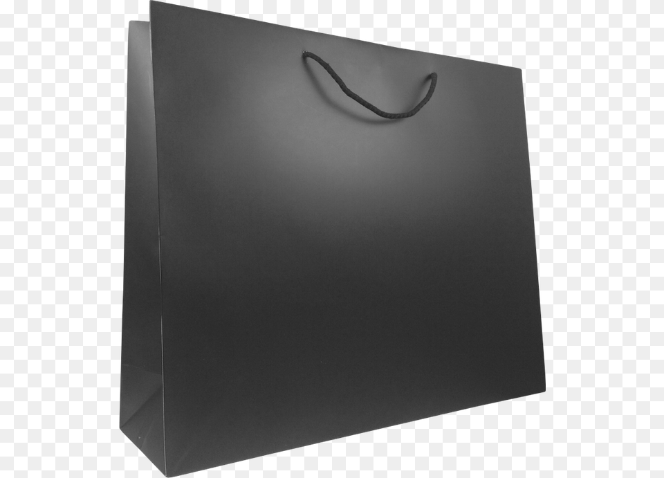 Black Paper Bag Plain Black Paper Bag, Shopping Bag, White Board, Tote Bag Png Image
