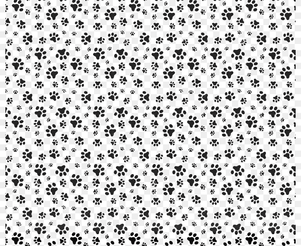 Black Paw Print Pattern, Texture, Gray, Paper Free Transparent Png