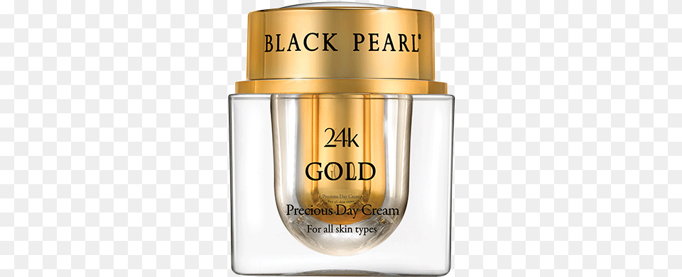 Black Pearl 24k Gold, Bottle, Cosmetics, Perfume, Shaker Free Transparent Png