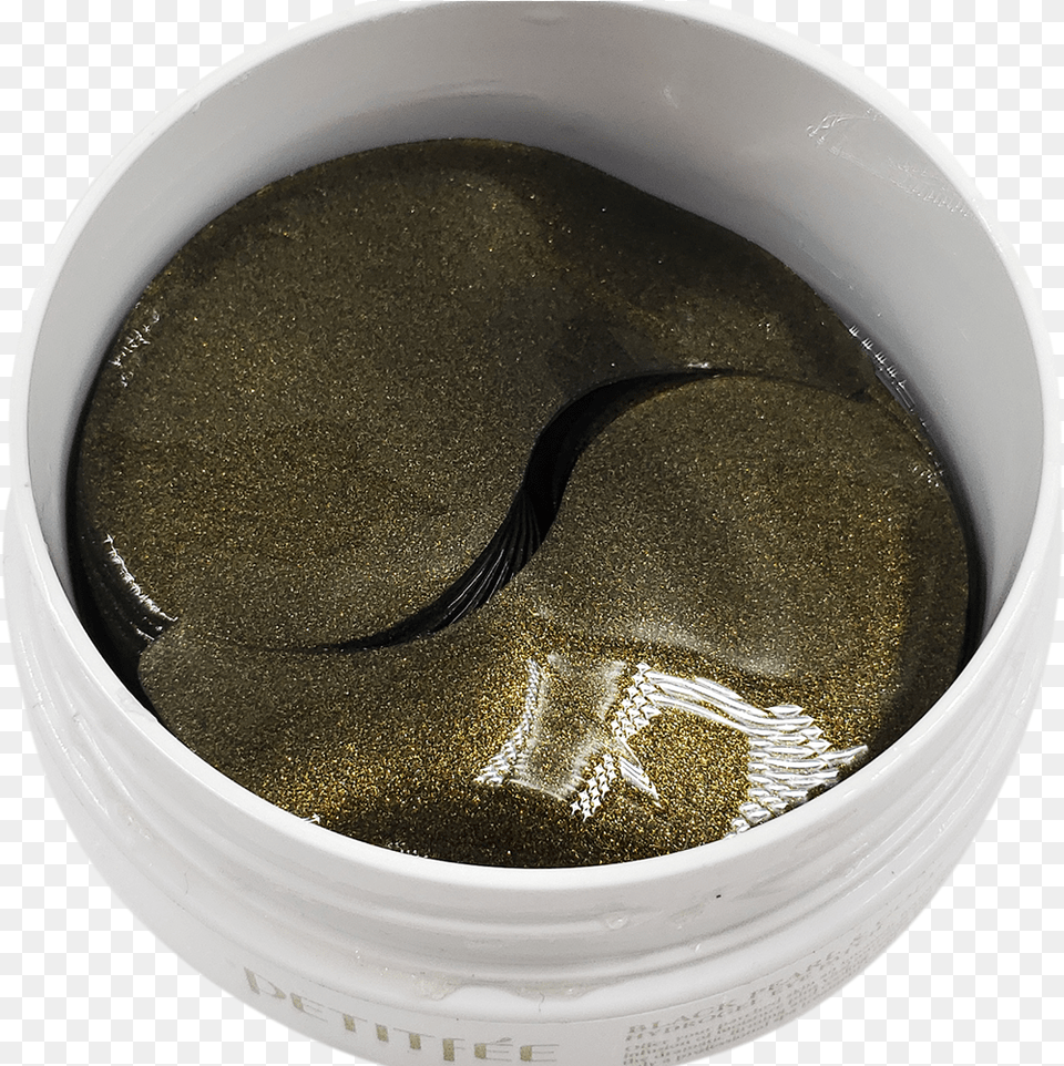 Black Pearl Gold Eye Patch Glitter Free Transparent Png