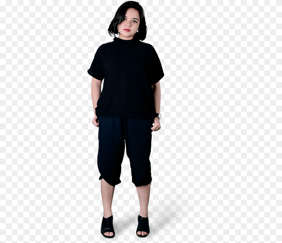 Black Person, Shorts, Sandal, Clothing, T-shirt Free Transparent Png