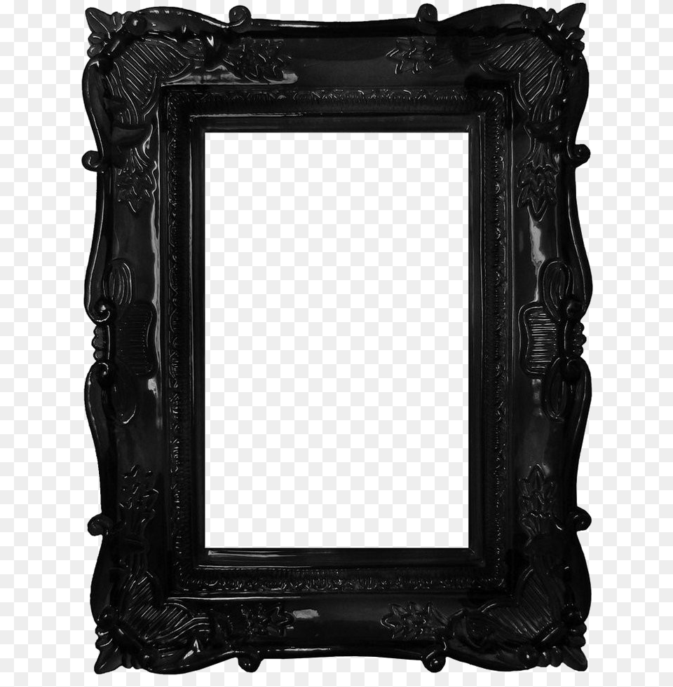 Black Picture Frame Hd Black Wood Frame Png