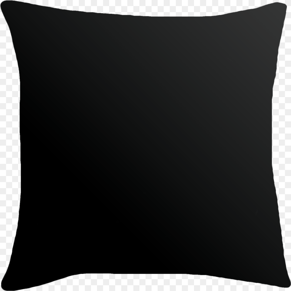 Black Pillow Cushion, Home Decor, Electronics, Screen, Blackboard Png Image