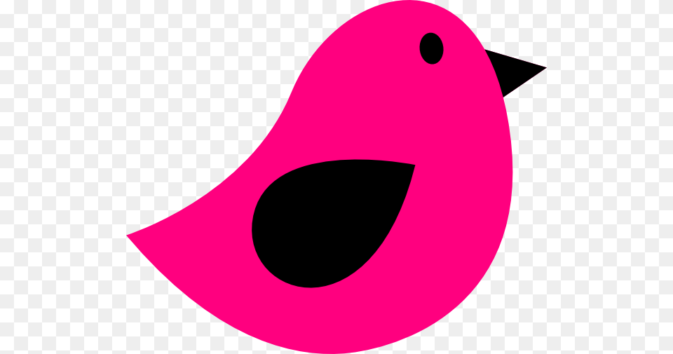 Black Pink Birdie Clip Art, Animal, Beak, Bird, Fish Png