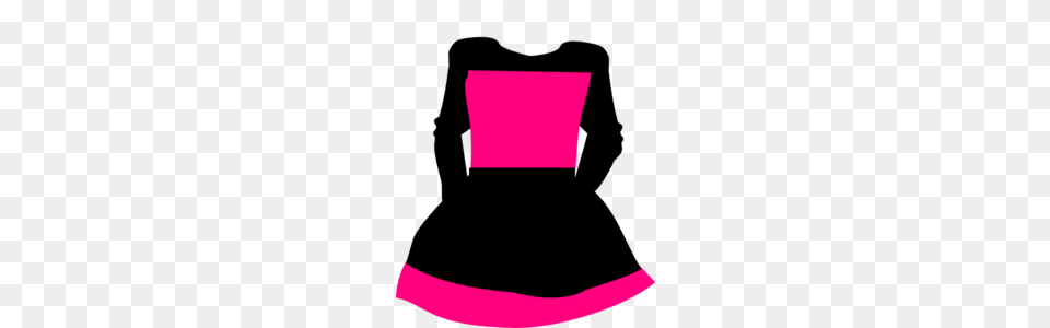 Black Pink Dress Clip Art, Clothing, Hat, Skirt, Miniskirt Png