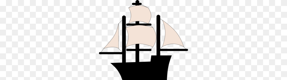 Black Pirate Ship Clip Art, Logo, Symbol Free Transparent Png
