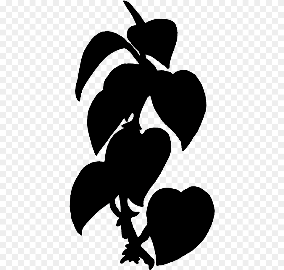 Black Plants Clip Art, Silhouette, Stencil, Person Free Png