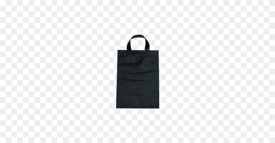 Black Plastic Bag With Soft Handle, Tote Bag, Accessories, Handbag, Shopping Bag Png