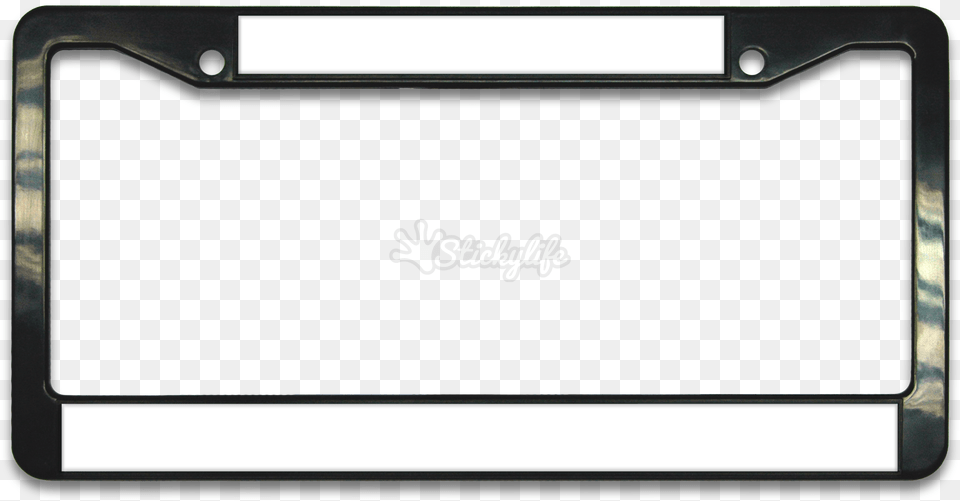 Black Plastic License Plate Frame License Plate, Text, Electronics, Mobile Phone, Phone Png