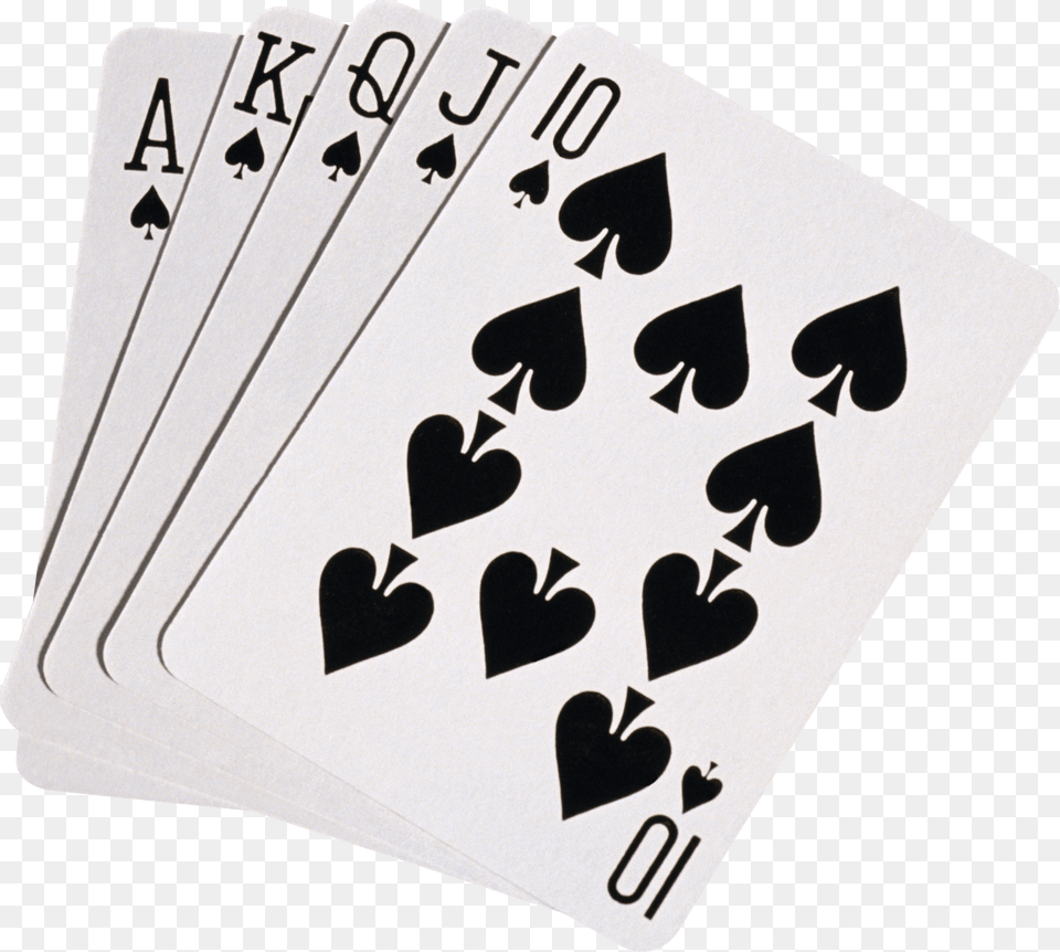 Black Playing Cards Playing Cards Transparent Background, Game, Gambling Png