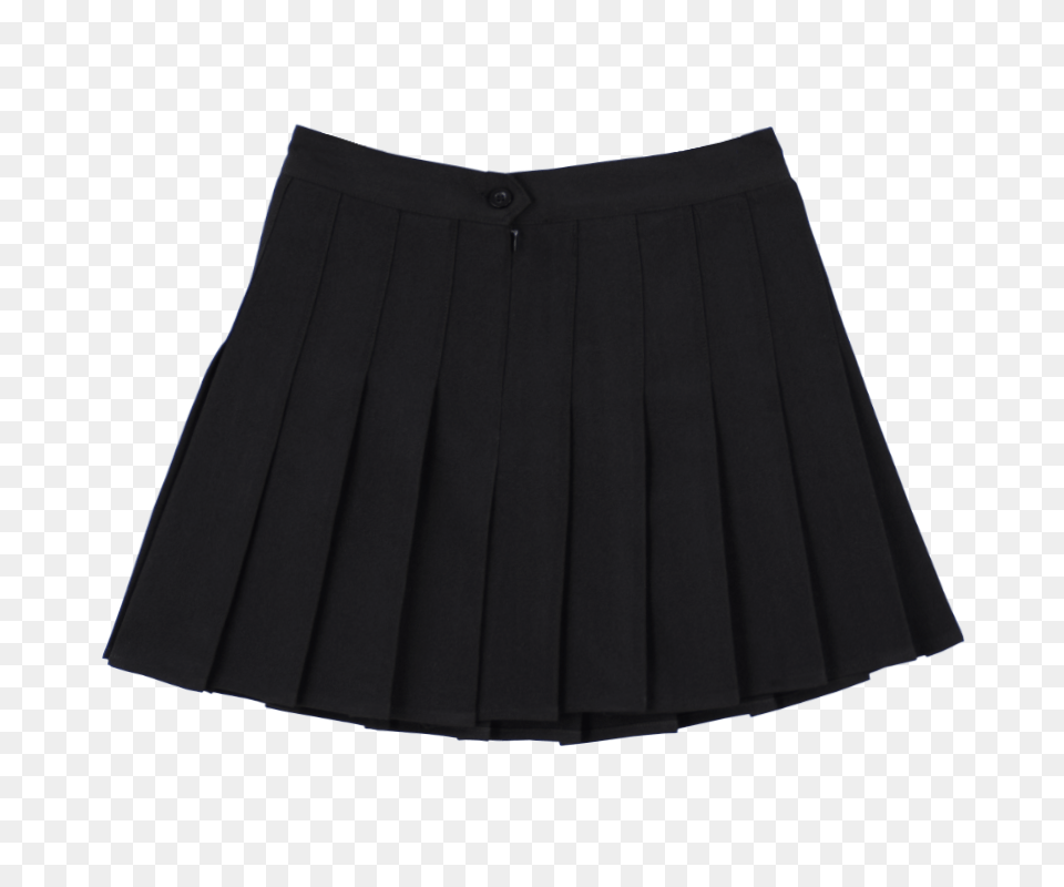 Black Pleated Skirt Dogdog Online Store Powered, Clothing, Miniskirt Png Image