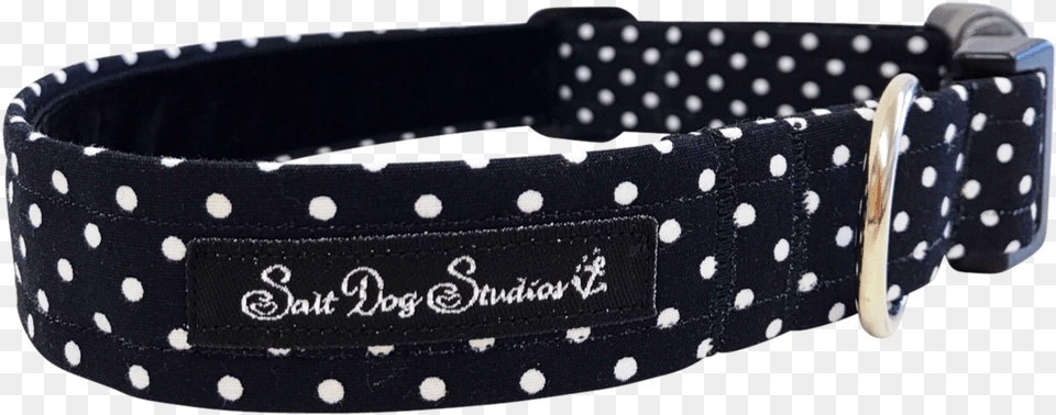 Black Polka Dot Dolly Dog Collar Black Polka Dot Dog Collar, Accessories, Belt Png Image