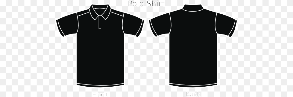 Black Polo Shirt Clip Art, Clothing, T-shirt Png