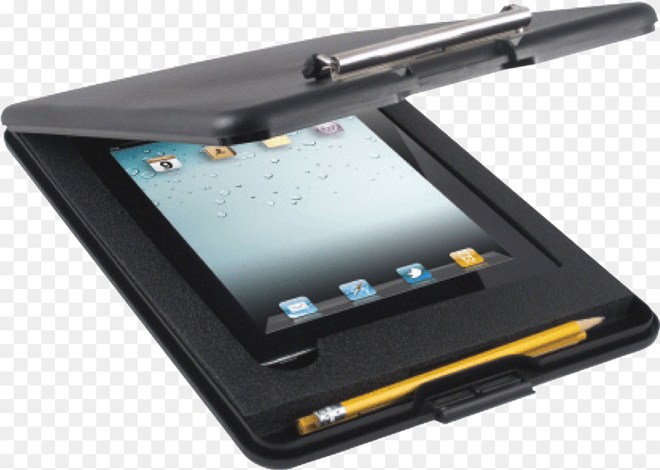 Black Poly Slimmate Clipboard For Ipad Officemate Slim Clipboard Storage Box, Computer, Electronics, Tablet Computer, Hand-held Computer Free Transparent Png