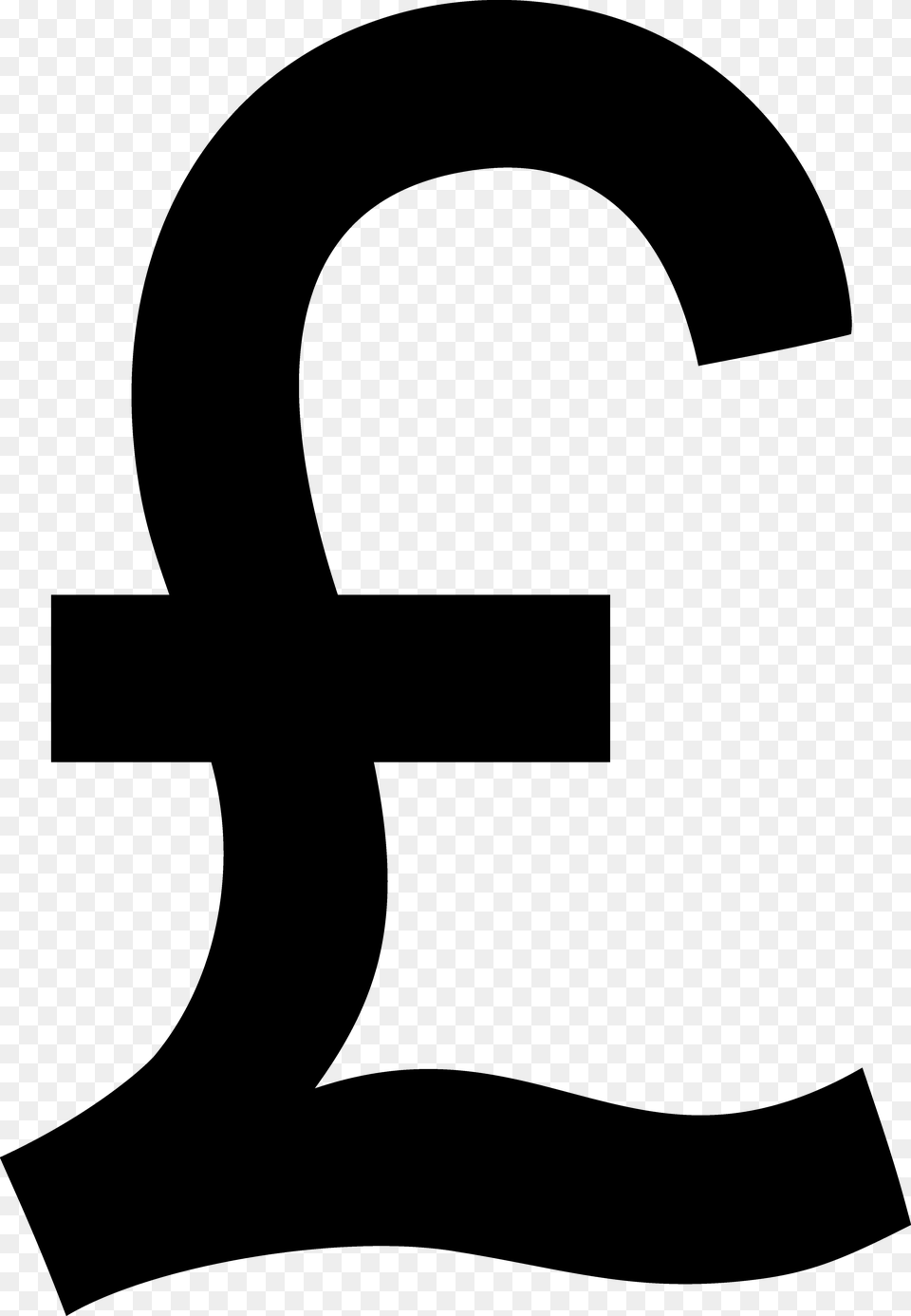 Black Pound Sterling Symbol Pound Sterling Symbol, Text, Number, Stencil Free Png