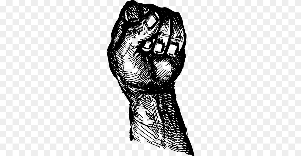 Black Power Fist Drawing At Getdrawings Grab It Nation By We The People Paperback, Gray Free Png