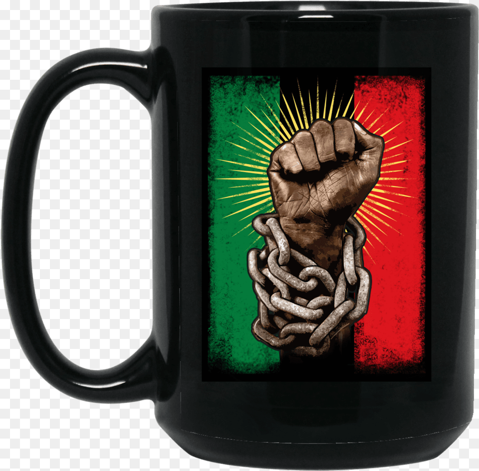 Black Power Fist Mug Mandalorian This Is The Way Trump, Person, Body Part, Hand, Cup Png