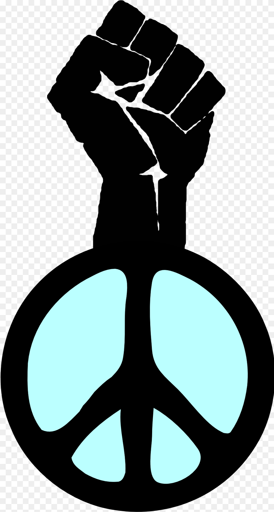 Black Power Fist Peace Sign Transparent Cartoons Nat Turner39s Rebellion Symbol, Accessories, Formal Wear, Tie, Ct Scan Png