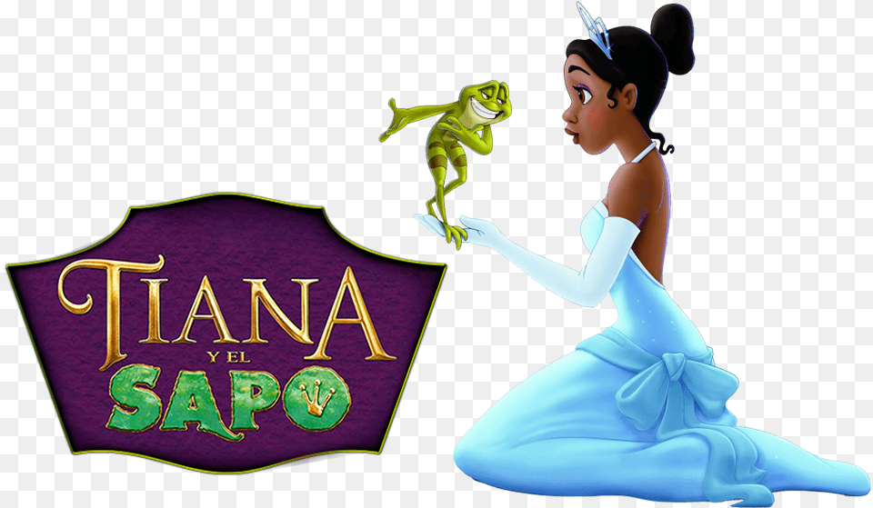 Black Princess And The Frog, Adult, Female, Person, Woman Free Png Download